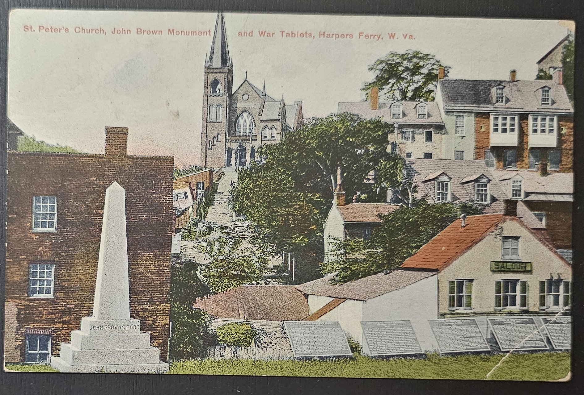 (image for) postcard USA - WV - West Virginia #0034